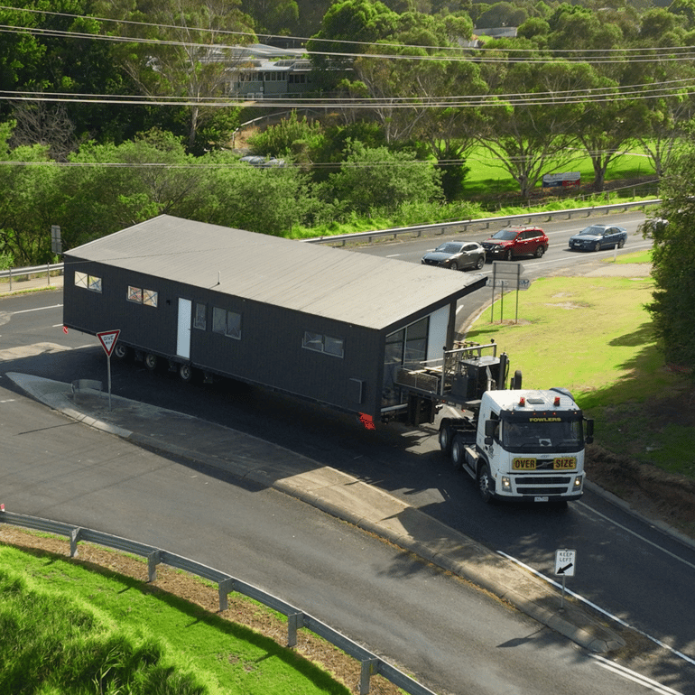 Modular Home Delivery Truck