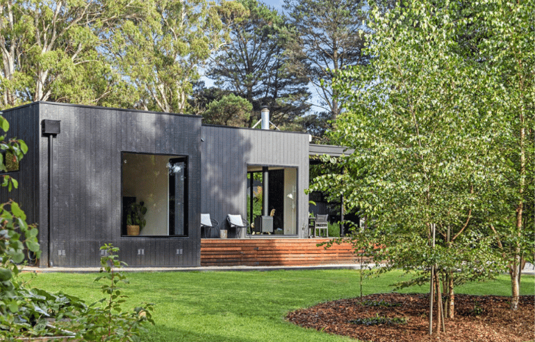 Cubehaus Facade Modular Home 