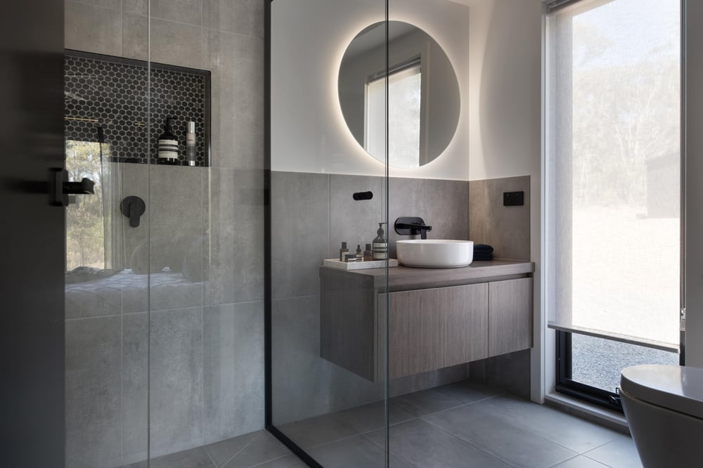 Bathroom tiles