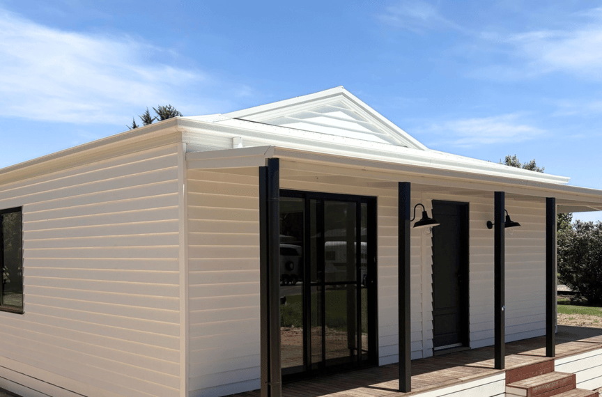 Traditional Gable Project On Site