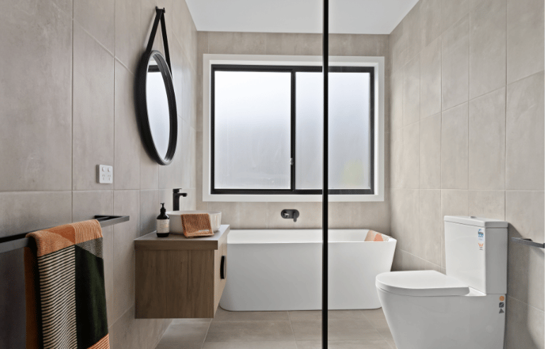 Designer bathroom example