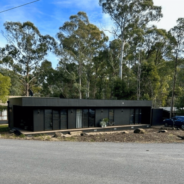 Sawmill Settlement Project - Exterior of house