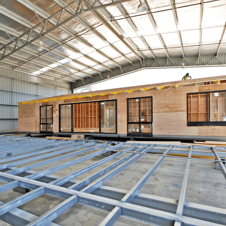 Modular Home Factory Construction