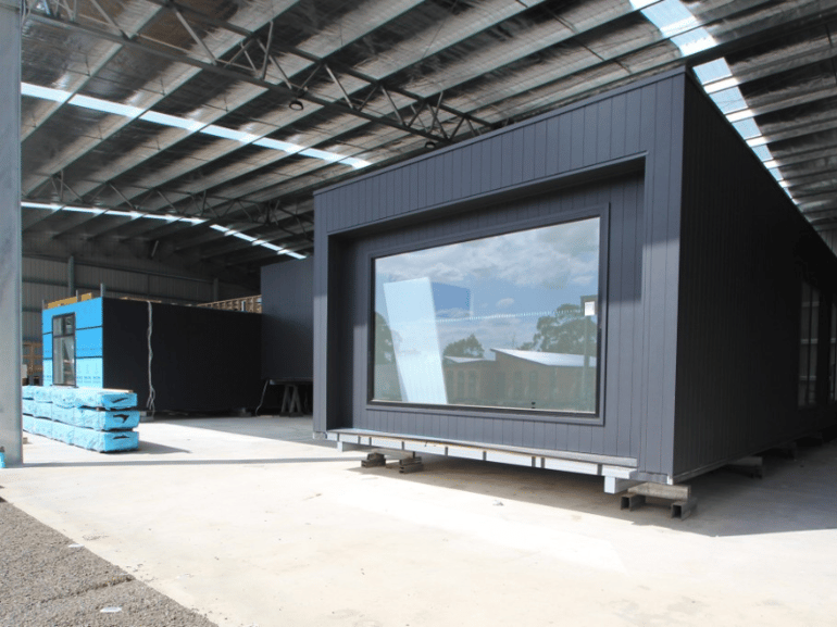 Two Storey Modular Home In Factory