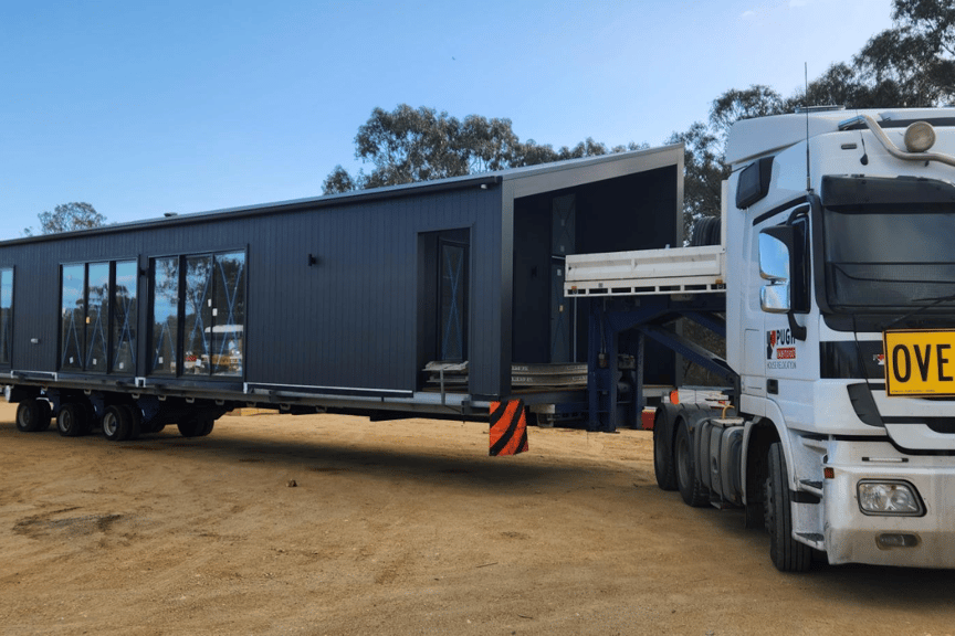 Prefab Modular Home Delivery