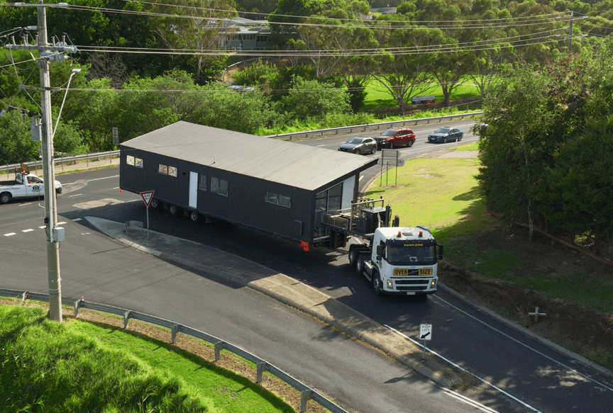 Modular Home Delivery