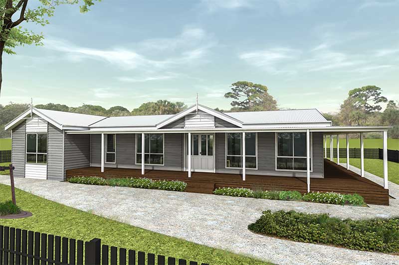 Design Focus: Kingsford - 4BR Country-Style Modular Home